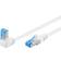 Angled RJ45-RJ45 S/FTP Cat6A 0.2m