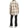 Vila Kimmi Checked Shirt Jacket - Beige/Cloud Dancer