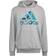 Adidas Essentials French Terry Camo-Print Hoodie - Medium Grey Heather