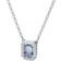 Swarovski Millenia Necklace - Silver/Blue/Transparent