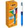 Bic 4 Colours Comfort Grip Ballpoint Pen 1.0mm 12-pack