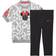 Adidas Infant X Disney Minnie Mouse Summer Set - Medium Grey Heather/White/Vivid Red (HA6599)