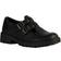 Geox Girl's Casey Leather School Shoes - Black