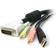 DVI/USB A/3.5mm - DVI/USB B/3.5mm 3m