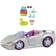 Barbie Extra Set with Sparkly 2 Seater Toy Convertible HDJ47