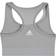 Adidas Kid's Believe This Sports Bra - Grey/Black/White