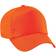 Beechfield Unisex Plain Original 5 Panel Baseball Cap 2-pack - Orange