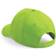 Beechfield Unisex Plain Original 5 Panel Baseball Cap 2-pack - Lime Green