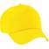 Beechfield Unisex Plain Original 5 Panel Baseball Cap 2-pack - Yellow