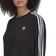 adidas Women's Originals Adicolor Classics Long Sleeve Top Plus Size - Black