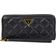 Guess Cessily Quilted Maxi Wallet - Black