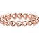 Pandora Band of Hearts Ring - Rose Gold