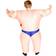 bodysocks Inflatable Bodybuilder Kids Costume