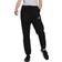 Adidas Women's Sportswear Brand Love Repeat Logo High-Waist Woven Tracksuit Bottoms - Black/White