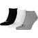 Puma Unisex Adult Invisible Socks 3-pack - Grey/White/Black
