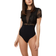 Pieces Lace Bodysuit - Black