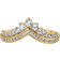 Pandora Timeless Wish Tiara Ring - Gold/Transparent