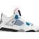 Nike Air Jordan 4 Retro SE GS - White/Military Blue/Fire Red/Tech Grey