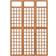 vidaXL 3-Panel Room Divider 47.6x71.1"