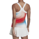 Adidas Melbourne Tennis Printed Y-Tank Top Women - White/Vivid Red/Sky Rush