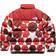 The North Face Printed 1996 Retro Nuptse Jacket - Fiery Red Ic Geo Print