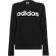 Adidas Women's Essentials Linear Sweatshirt - Black/White