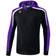 Erima Liga 2.0 Training Jacket with Hood Kids - Black/Violet/White