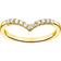Thomas Sabo V-Shape Ring - Gold/Transparent