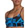 Adidas Women's Logo Graphic Bikini Set - Blue Rush/Black