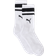 Puma Unisex Crew Heritage Stripe Socks 2-pack - White