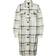 Vero Moda Chrissie Long Checkered Shirt - Beige/Birch