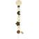 Heimess Pacifier Chain Moon and Star