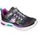 Skechers Glow Brites Child Girls Trainers - Black