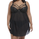 Elomi Sachi Babydoll - Black