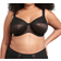 Goddess Sarah Banded Bra - Black