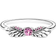 Pandora Sparkling Angel Wings Ring - Silver/Pink