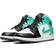 Nike Air Jordan 1 Mid GS - White/Tropical Twist/Black