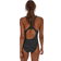 Speedo Endurance+ Printed Medalist Swimsuit - Black/White