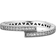 Pandora Sparkling Overlapping Ring - Silver/Transparent