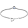 Pandora Sparkling Pavé Tennis Bracelet - Silver/Blue/Transparent