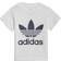 Adidas Infant Trefoil Shorts Tee Set - White/Shadow Navy (HE4655)