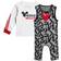 Adidas Infants X Disney Mickey Mouse Onesie Set - White/Vivid Red (HA6586)