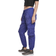 Urban Classics Ladies High Waist Crinkle Nylon Cargo Pants - Blue Purple