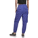 Urban Classics Ladies High Waist Crinkle Nylon Cargo Pants - Blue Purple