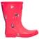 Joules Jnr Roll Up Girls Rubber Wellies - Hiking Dogs