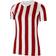 Nike Division IV Striped Short Sleeve Jersey Women - White/University Red/Black