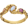 Maanesten Baila Ring - Gold/Tourmaline/Moonstone