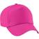 Beechfield Unisex Plain Original 5 Panel Baseball Cap - Fuchsia