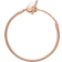 Pandora Moments Heart T-Bar Snake Chain Bracelet - Rose Gold