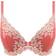 Wacoal Embrace Lace Plunge Bra - Faded Rose/White Sand